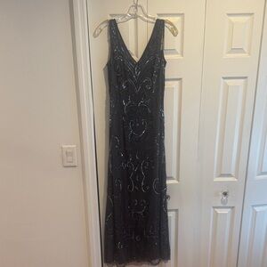 Elegant Sequin Evening Dress
